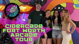 Cidercade Fort Worth Arcade Tour [upl. by Christiano]