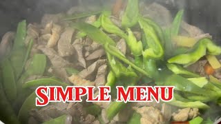 Cooking igado recipe  simple menu livestream satisfying [upl. by Tatianas]