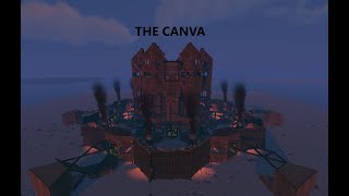 THE CANVA  Best 68 Man Base  Widegap  Open Core  RUST 2024 BASE TOUR [upl. by Carroll168]