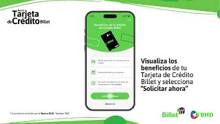 ¿Cómo solicitar la Tarjeta de Crédito Billet en la app [upl. by Sabelle]