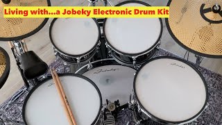 Jobeky Electronic Drum Kit Review [upl. by Lilyan]