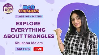 Triangles Class 10 Maths Chapter 6  CBSE Class 10 Term1 202122 Exam  MCQ Crushers  BYJUS [upl. by Eikcor]