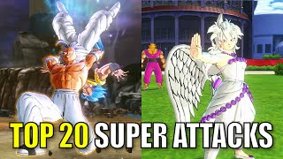 TOP 20 MOST USEFUL SUPER ATTACKS AFTER DLC 16  DRAGON BALL XENOVERSE 2 [upl. by Annehcu465]