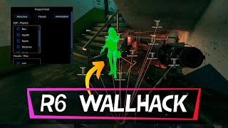 ⛊ Using R6 WALLHACK Cheat  BEST Rainbow Six Siege Free Legit Cheat in 2024 UD [upl. by Oakley]