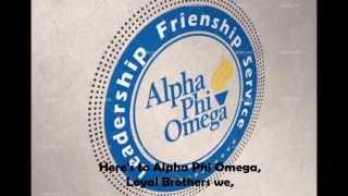 Alpha Phi Omega Toast Song w Lyrics [upl. by Fries531]