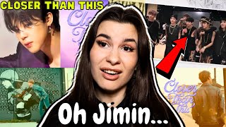 Jimin 지민  Closer Than This Official MV  REACTION [upl. by Pangaro]