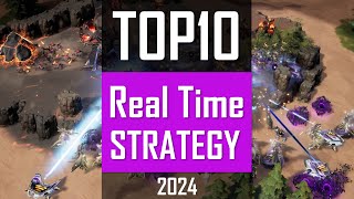 TOP10 Real Time Strategy Games  Best New RTS Games 2024 [upl. by Nahor]