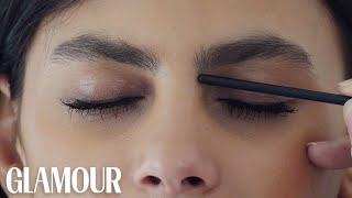 How to Shape Your Eyebrows  Glamour [upl. by Forester]