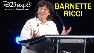 Barnette Ricci accepts Disney Legends award at D23 Expo 2019 [upl. by Lennahc]