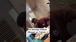 Le bizutage d’Ethan Mbappé sur Tiakola 🤣 [upl. by Adnertal294]