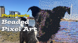 PhotoPearls  Create Your Own Beaded Pixel Art [upl. by Nodyarg53]