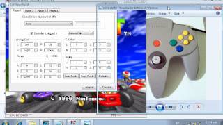 COMO CONFIGURAR EL CONTROL DEL PROJECT64 [upl. by Ebbarta890]