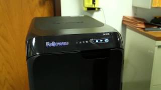 Fellowes AutoMax 300C500C ShredderPower On [upl. by Utta551]