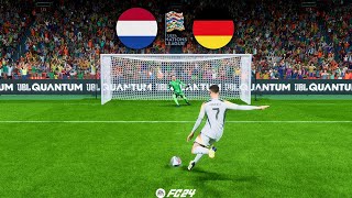 UEFA Nations League  Netherlands vs Germany  Penalty Shootout [upl. by Eniretak515]