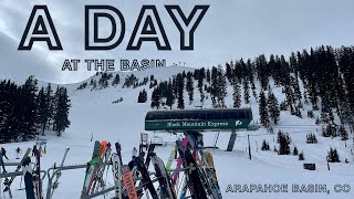 quotA Day at the Basinquot skiing PALLAVICINI at ARAPAHOE BASIN [upl. by Haikezeh]