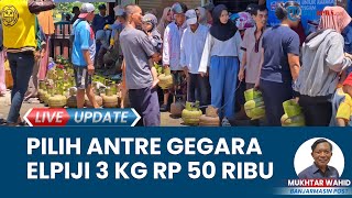 Harga Gas Elpiji Melon Melonjak Rp 50 Ribu di Kalsel Warga Ulu Benteng Pilih Antre di Pangkalan [upl. by Shurlock]