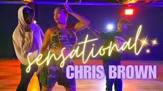 Chris Brown  Sensational Dance Class Choreography by Aliya Janell  MihranTV [upl. by Enait]