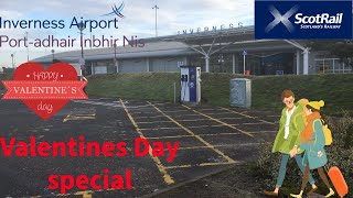 Going to Inverness Airport for valentines day  Scotrail [upl. by Nyra]