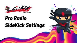 Sidekick Tutorial 03 Sidekick Settings radio radiostation wordpress [upl. by Nyleek]