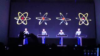 Kraftwerk  Radioaktivität  live  Kunstsammlung Düsseldorf January 19 2013 [upl. by Kimberlee]