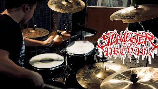 Slaughter to Prevail  Bonebreaker DRUM COVER [upl. by Stormy]