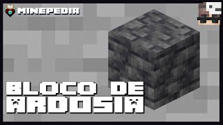 Tudo sobre o bloco de Ardósia e Pedregulho de Ardósia  Minepédia Curiosidades do Minecraft [upl. by Yenolem]