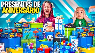 TUDO O QUE O DAVI GANHOU DE ANIVERSÁRIO 1 ano [upl. by Nnelg]