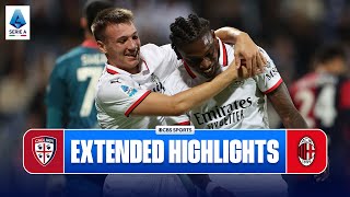 Cagliari vs AC Milan Extended Highlights  Serie A  CBS Sports Golazo [upl. by Hinze]