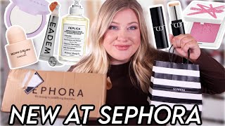 1000 NEW AT SEPHORA HAUL  TRY ON New Makeup amp Fragrance [upl. by Lek]