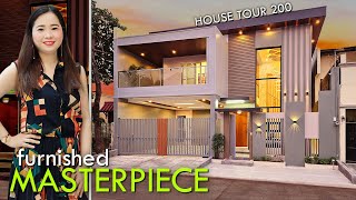 Affordable Haven of Extravagance A Designers Dream Fully Furnished Modern House House Tour 200 [upl. by Megen]