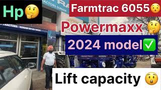 Farmtrac 6055powermaxx  2024 model Ecrt full review ✅ [upl. by Naga488]