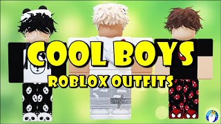 Cool Boys Roblox Outfits [upl. by Leik462]