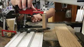 Resawing with the Little Ripper on a Small 10quot Rikon Bandsaw EthAnswers [upl. by Orsay]