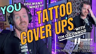 How To Do A Coverup Tattoo  Honest Tattooer Podcast [upl. by Rehpotsirhc232]