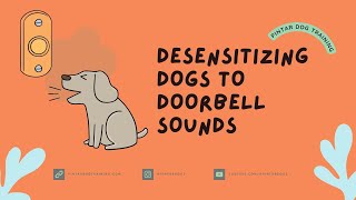 Dog desensitization doorbell sounds [upl. by Aicilef]