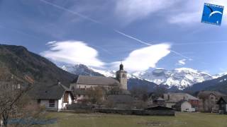 Effet de foehn sur le Mont Buet Samoens [upl. by Kcirdneh]