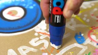 How to paint with POSCA  Drew Brophys courses [upl. by Reinke]