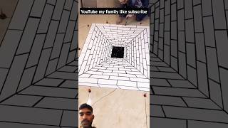 How to make 3D floor tile shortsmistri subscribe [upl. by Yenruoj]