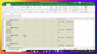 How to Build a Home Progress Record in Excel 100  EASY [upl. by Neill983]