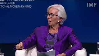 Christine Lagarde Says ECB ‘Ready to Do More If Necessary’ [upl. by Ahseid30]