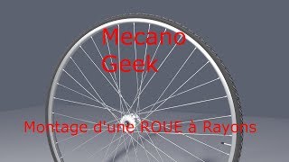 PratiqueEpisode3  Montage dune roue à rayons [upl. by Ttam154]