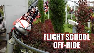 Flight School OffRide Footage Emerald Park Zierer Family Coaster  NonCopyright [upl. by Nelle]