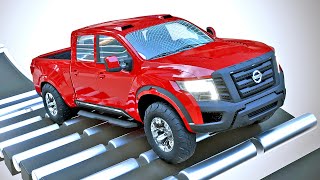 Nissan Titan sumulation V2  3DMCAR [upl. by Noemis]