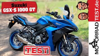 Suzuki GSXS 1000 GT  Test des neuen Tourers von Suzuki [upl. by Galatea]