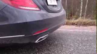 MercedesBenz S500 2014 W222 pakoäänet  exhaust sound [upl. by Iaw]