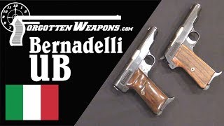 Bernardelli UB Hammer and Striker Fired 9mm Blowback [upl. by Hanschen540]