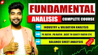 Fundamental Analysis Of Stocks  FREE COURSE  Stocks की Fundamental Analysis कैसे करें [upl. by Verine236]