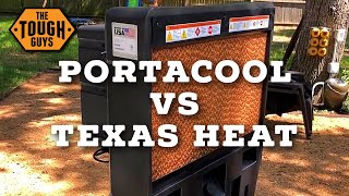 Portacool vs Texas Heat Does it Work [upl. by Giffer]