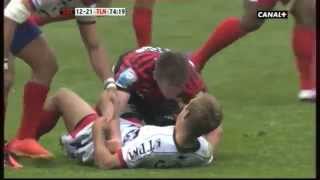 Le drop magistral de Jonny Wilkinson contre les Saracens en demifinale de HCup [upl. by Avad]