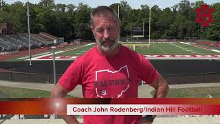 Indian Hill Football  Coach Rodenberg  Week 3 2024 [upl. by Manvil]